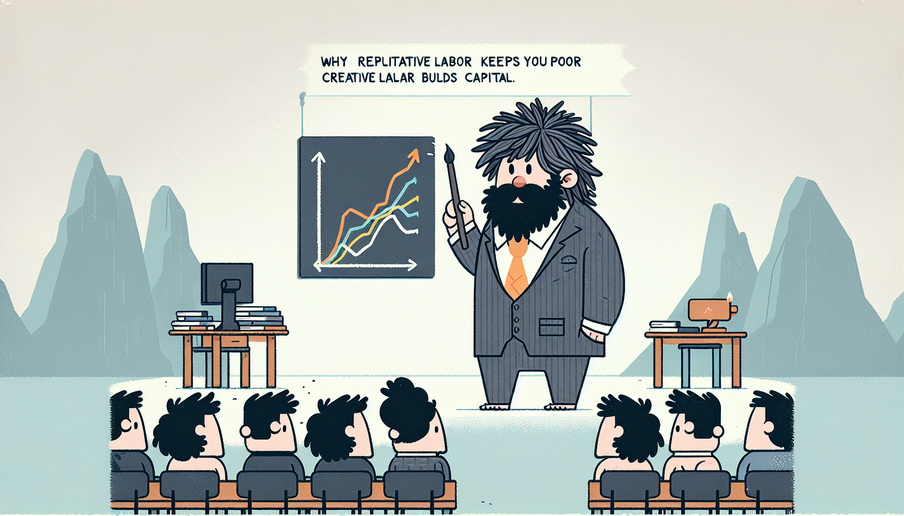 Why Repetitive Labor Keeps You Poor (While Creative Labor Builds Capital) - illustration 1