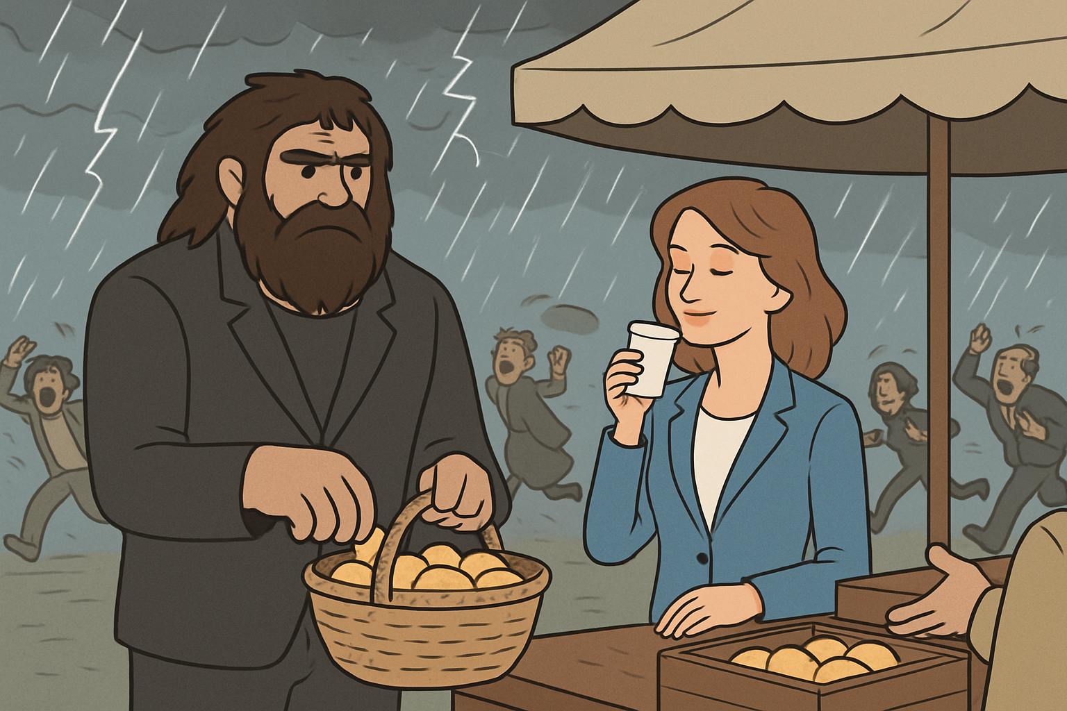 The Crowd Runs Toward Comfort. Wealth Lives in the Other Direction. - illustration 2
