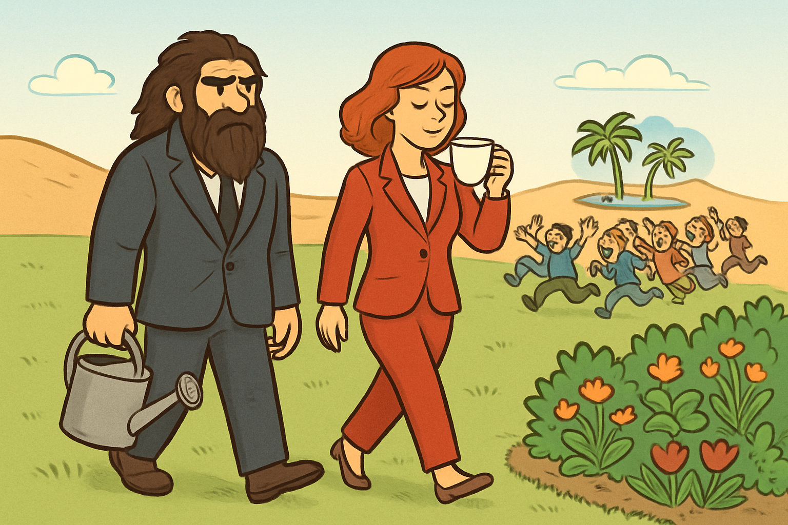 The Crowd Runs Toward Comfort. Wealth Lives in the Other Direction. - illustration 3