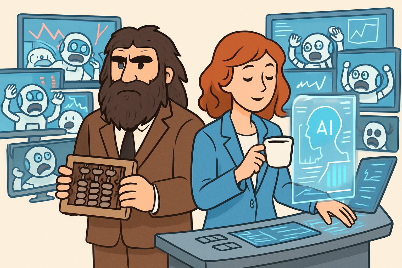 AI Makes Owners Richer and Workers Obsolete - featured